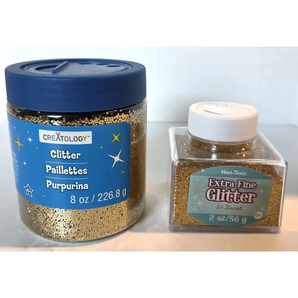 Glitter Lot Gold Craft Art DIY Resin Cheer Stamping Scrapbooking